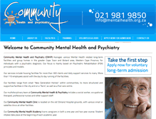 Tablet Screenshot of mentalhealth.org.za
